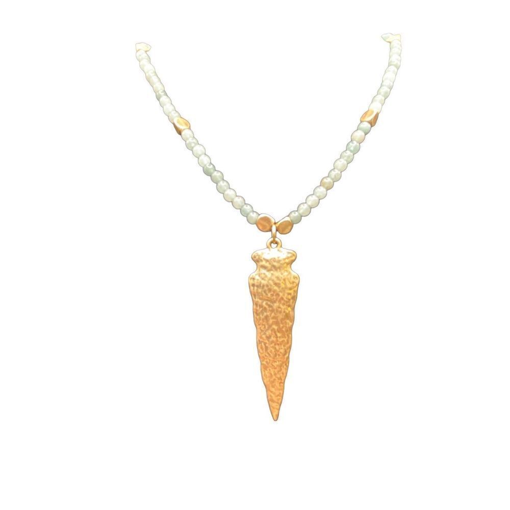Chico's Horn Pendant Necklace unbranded arrowhead necklace set of two